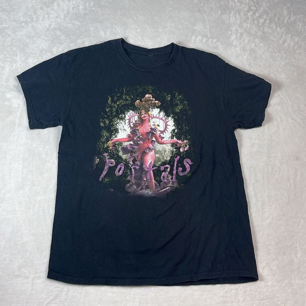 Melanie Martinez Portals Album Cover Tour Men's Black T-Shirt Size Medium